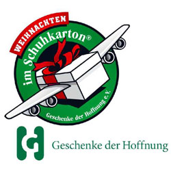 Weihnachten im Schuhkarton Logo