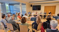 Jahreshauptversammlung des Foerdervereins 2025 Praesidiumsblick