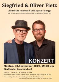 Plakat Siegfried und Oliver Fietz