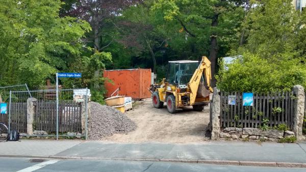 Baustelle Garten 2