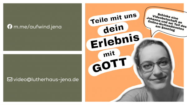 Teile dein Erlebnis mit Gott