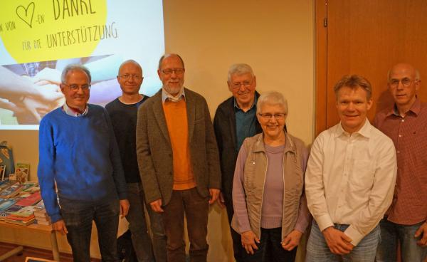 Foerderverein alter und neuer Vorstand
