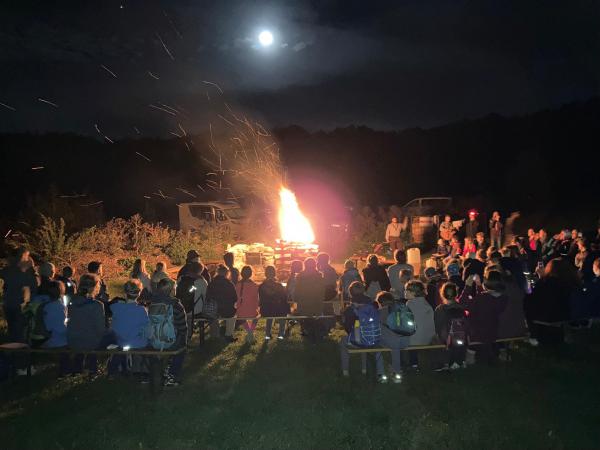 Pfadfindertag Lagerfeuer
